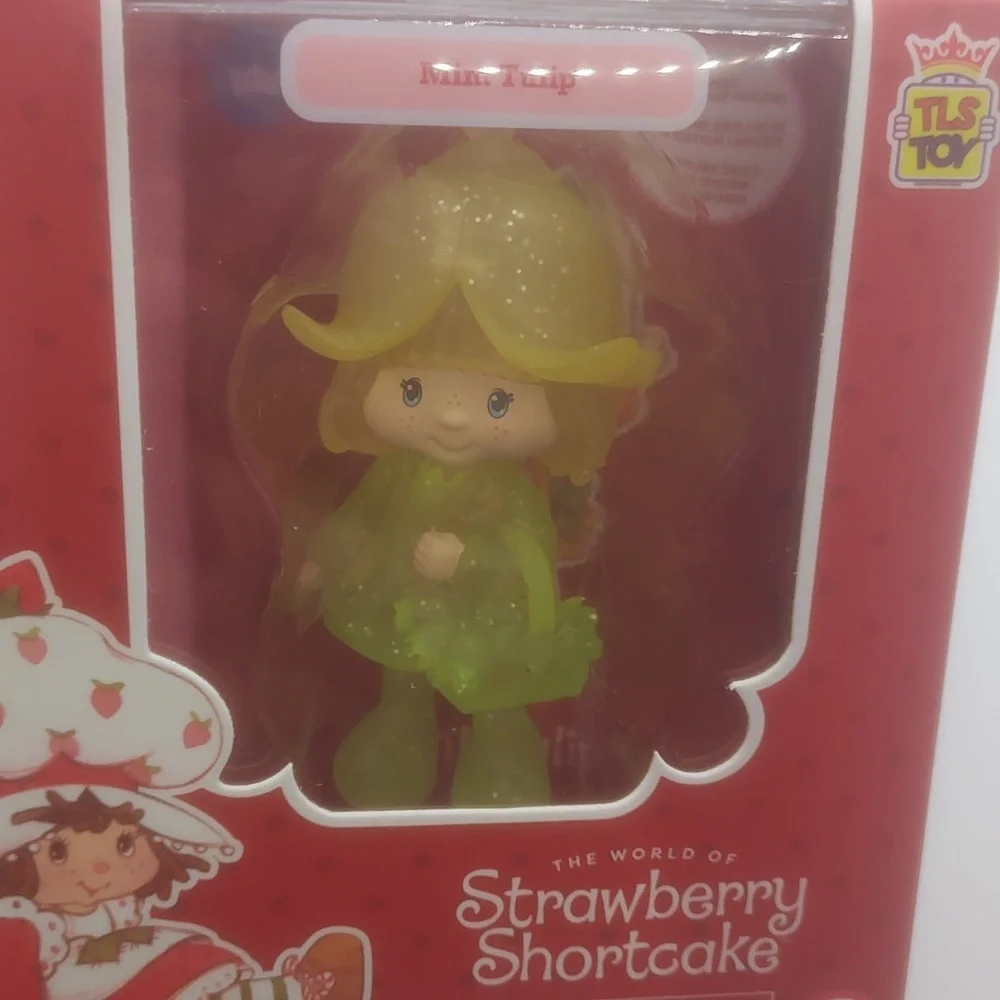 NIB Mint Tulip Chase Cheebee Strawberry Shortcake series‎ 2 Rare Chase figure